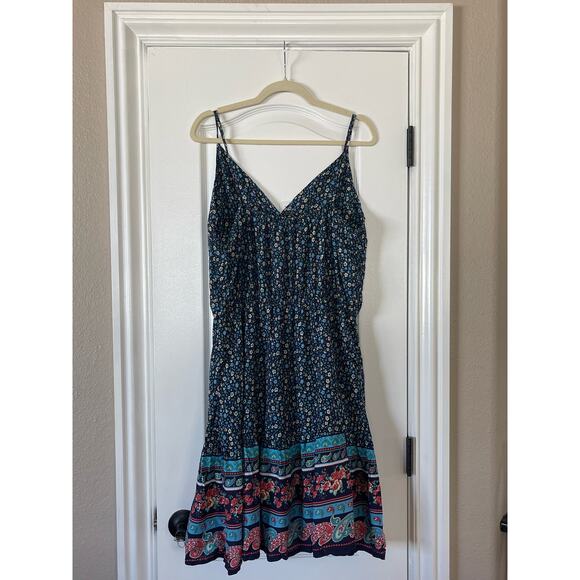 NWT PRETTYGARDEN Floral V Neck Spaghetti Strap Button Down X-Large - Picture 8 of 12